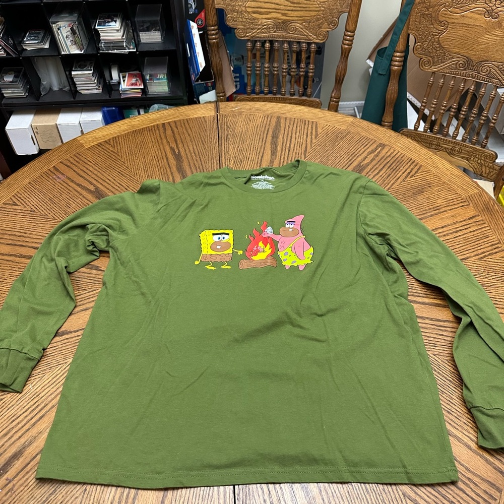 Nickelodeon Sponge Bob and Patrick Long Sleeve T-Shirt